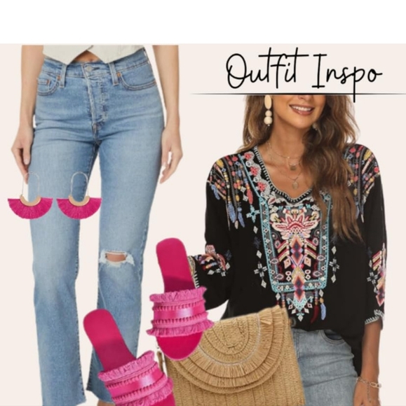 Straw Clutch Purse - Picture 3 of 6